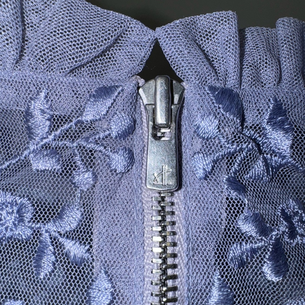 Needle & Thread Iris Mini Dress In Lavender, Size 4 - Picture 7 of 9